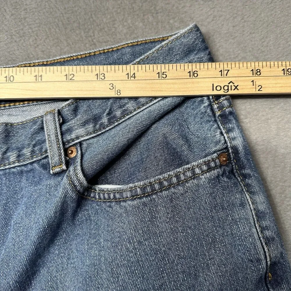 Levis 560 Mens 36x29 Comfort Fit Tapered Jeans Blue Medium Wash Y2K EUC